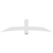 Ekena Millwork Bellingham Architectural Grade PVC Gable Bracket, 84"W x 21"H x 4"D x 6"F, 6/12 Pitch GBP084X21X0406BEL00 - alternate 3